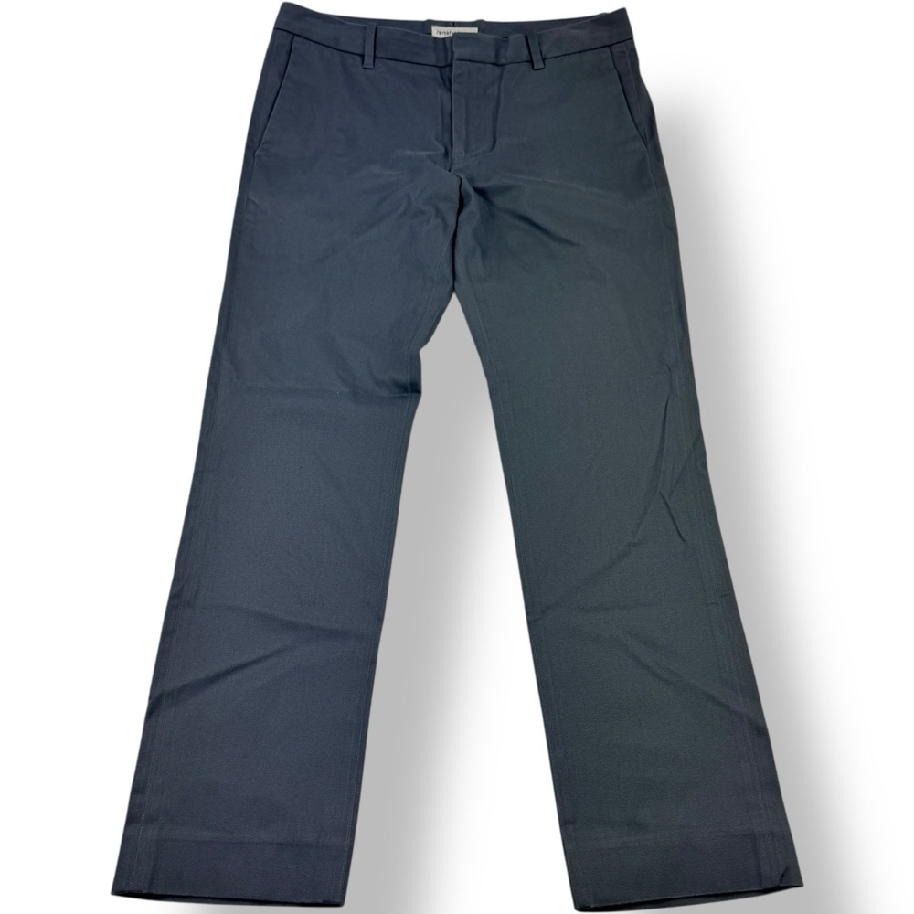 Artefact Gray Slim Fit Chino Pants Cotton Spandex Stretch Flat Front Men's 32x30